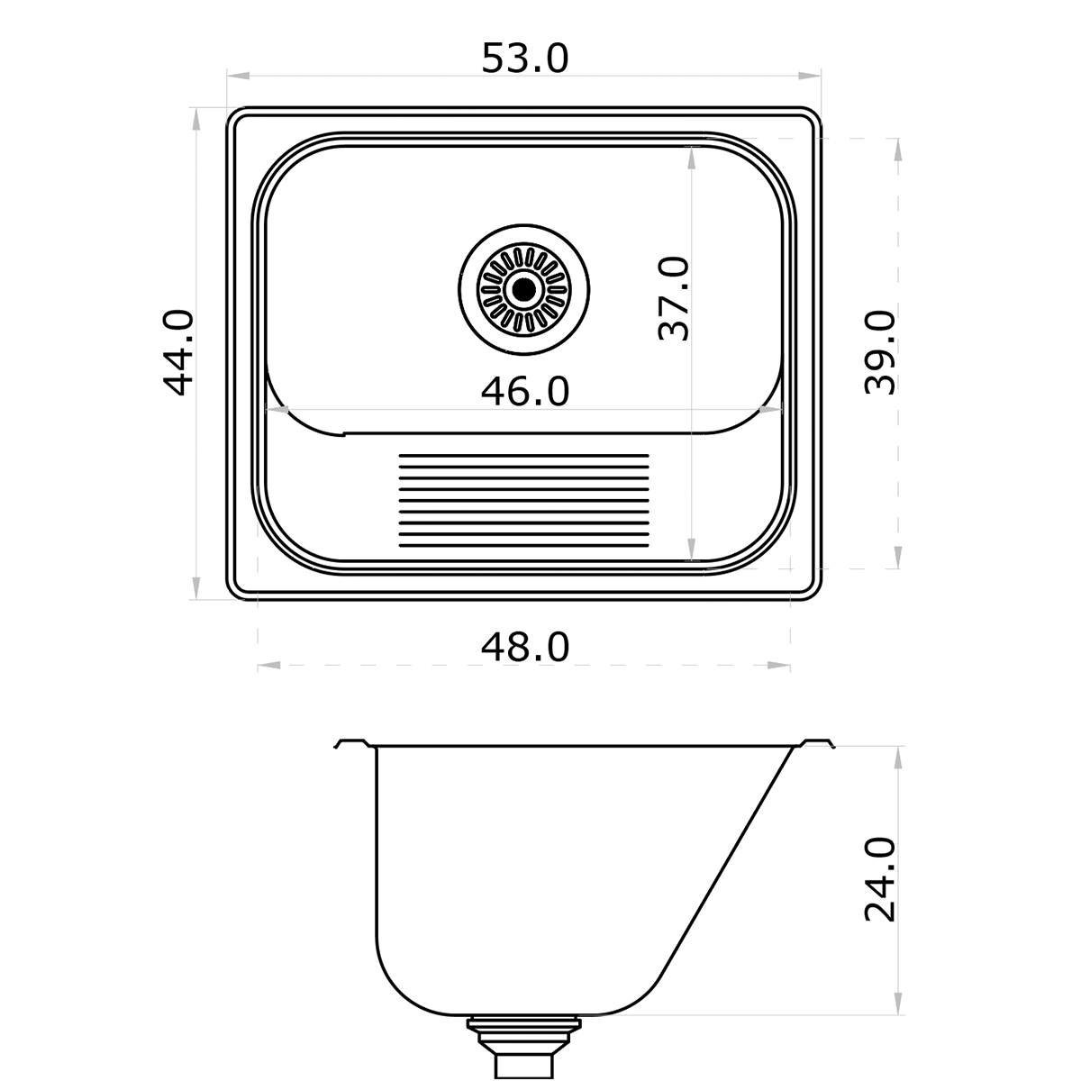 Lavadero simple 421LE